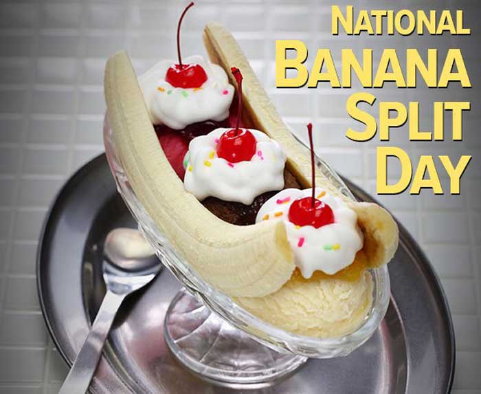 Nationaler Tag des Bananensplits im Jahr 2022