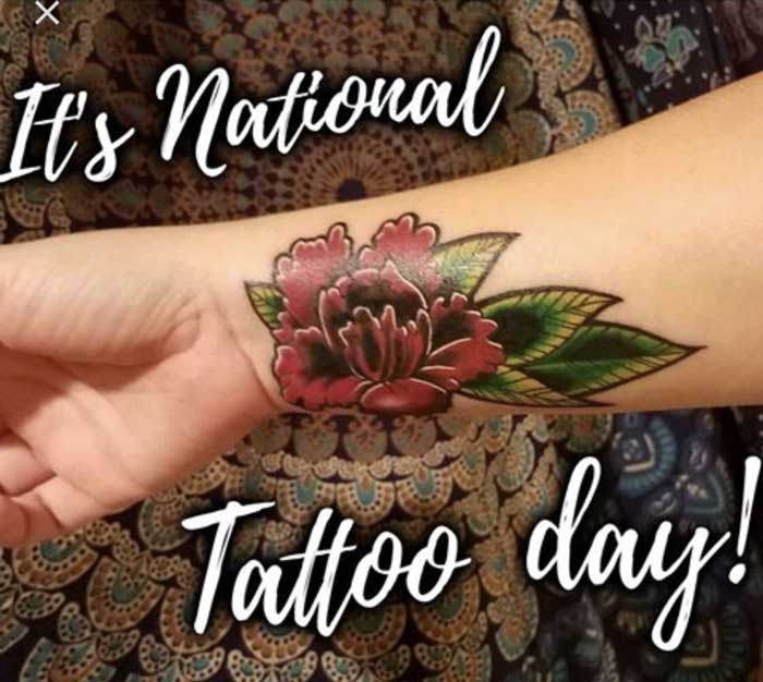 Nationaler Tattoo-Tag im Jahr 2022