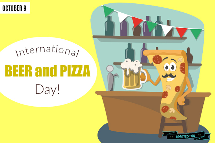 🥃🍕 Wann ist Internationaler Tag des Bieres und der Pizza 2022