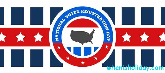 Wann ist Nationaler Tag der Wählerregistrierung 2022