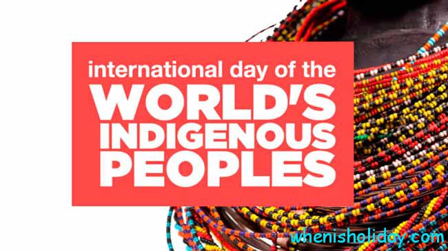 Wann ist Tag der indigenen Völker 2020