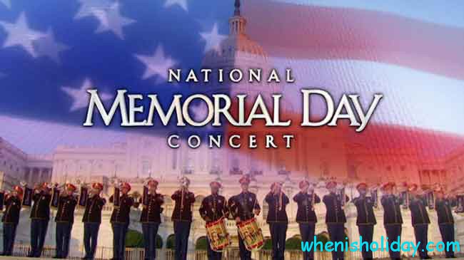 🏯 Wann ist das National Memorial Day Concert 2022