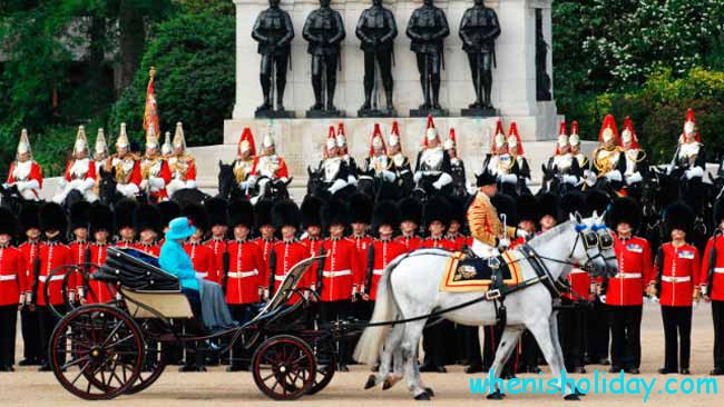 💂‍♂ Wann ist Trooping the Colour 2022