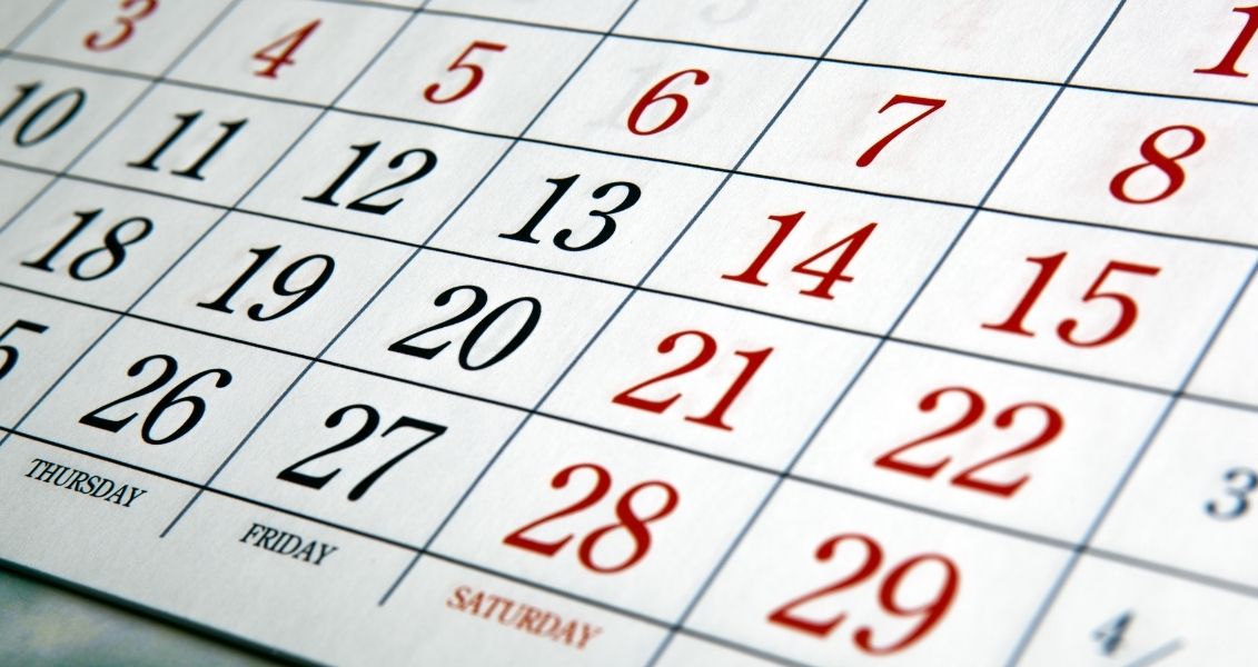 Calendar day