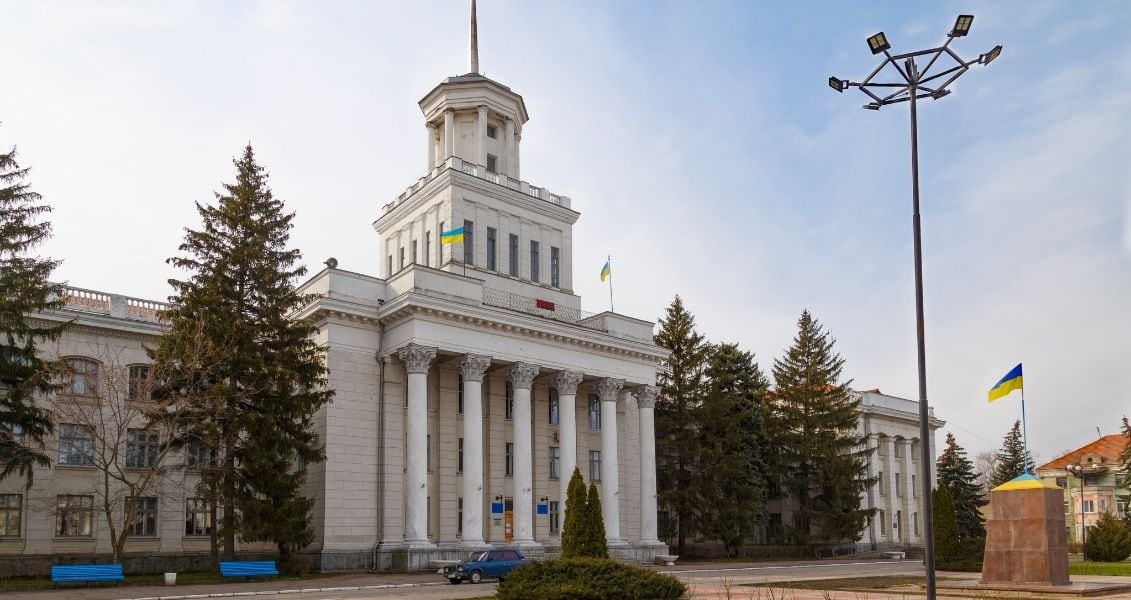 Day of the city of Nova Kakhovka in Ukraine