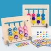 Children's Puzzle Game, Montessori, for the development of logical thinking