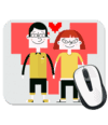 Mouse pad Couple of programmers