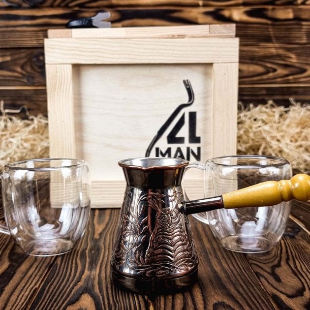 Gift set for a Turkish man + 2 cups