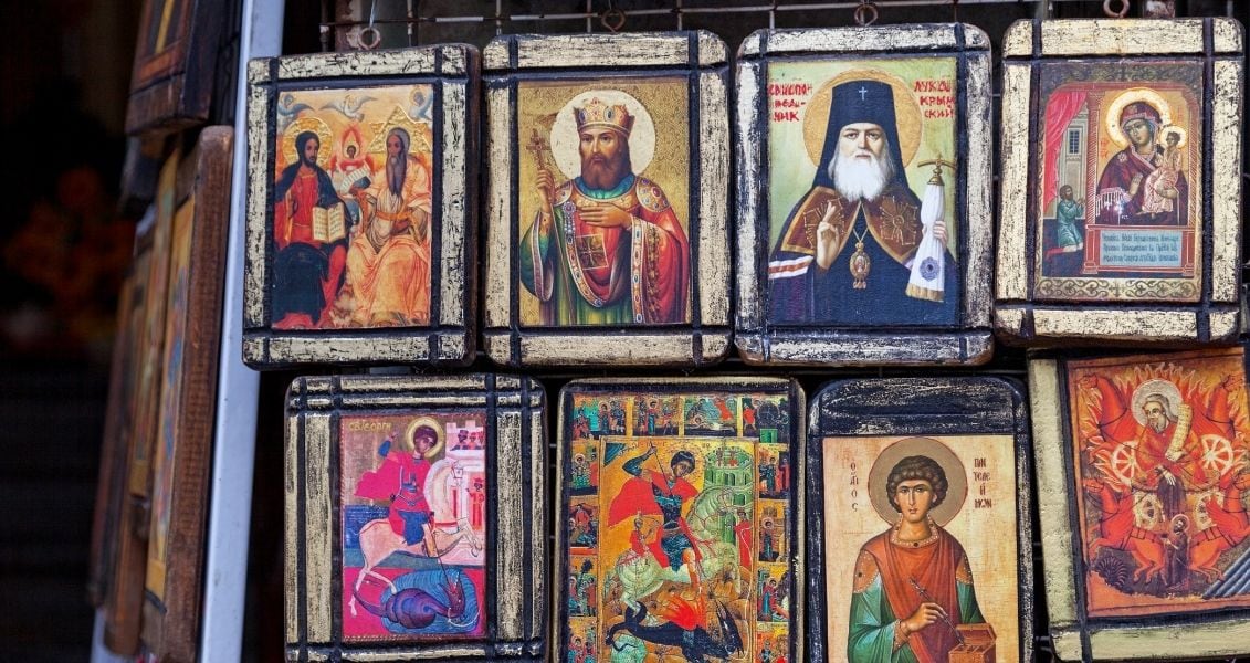 Saint Grigory, icon painter of Pechersk