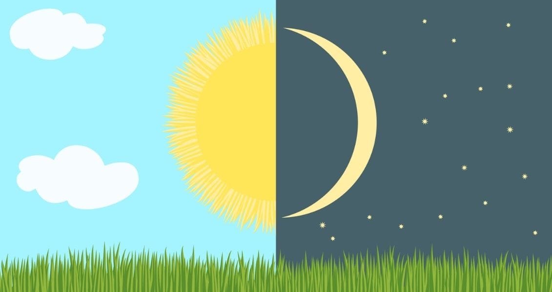 Spring equinox day
