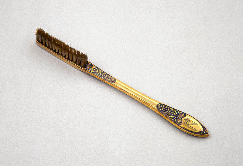 Napoleon's toothbrush, 1795 